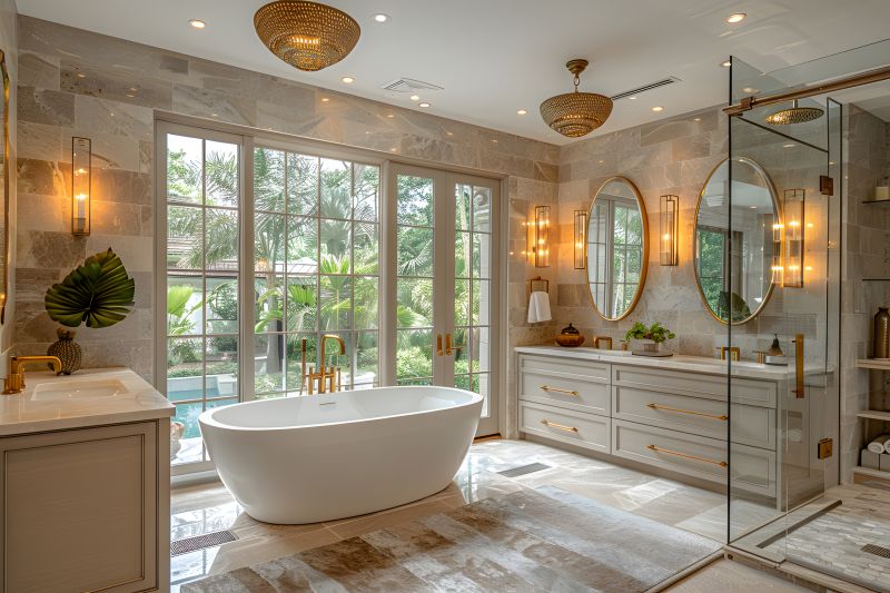 Bathroom with Freestanding Tub